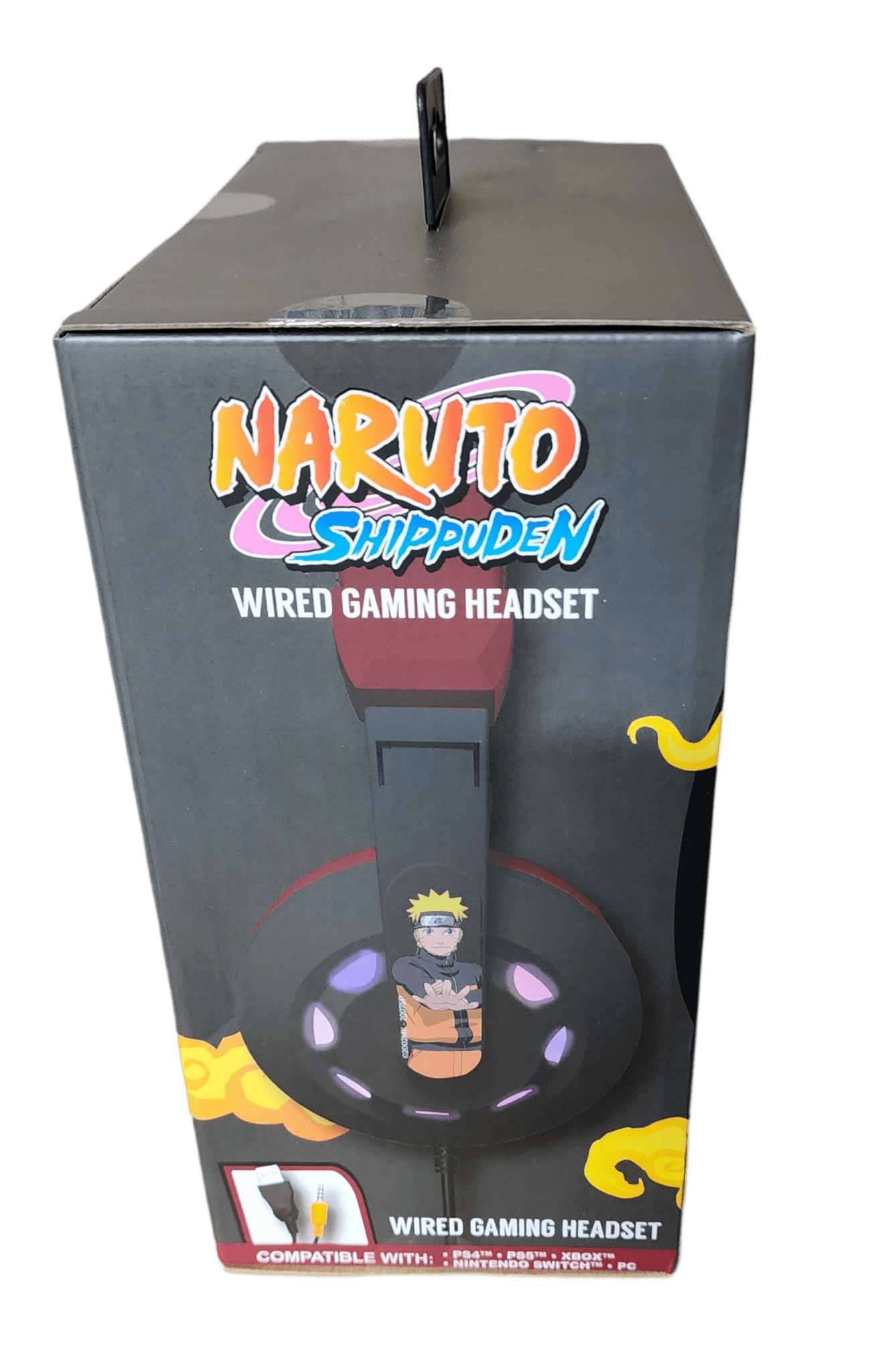 Naruto Shippuden Wired Gaming Headset - Multi-Platform Compatibility
