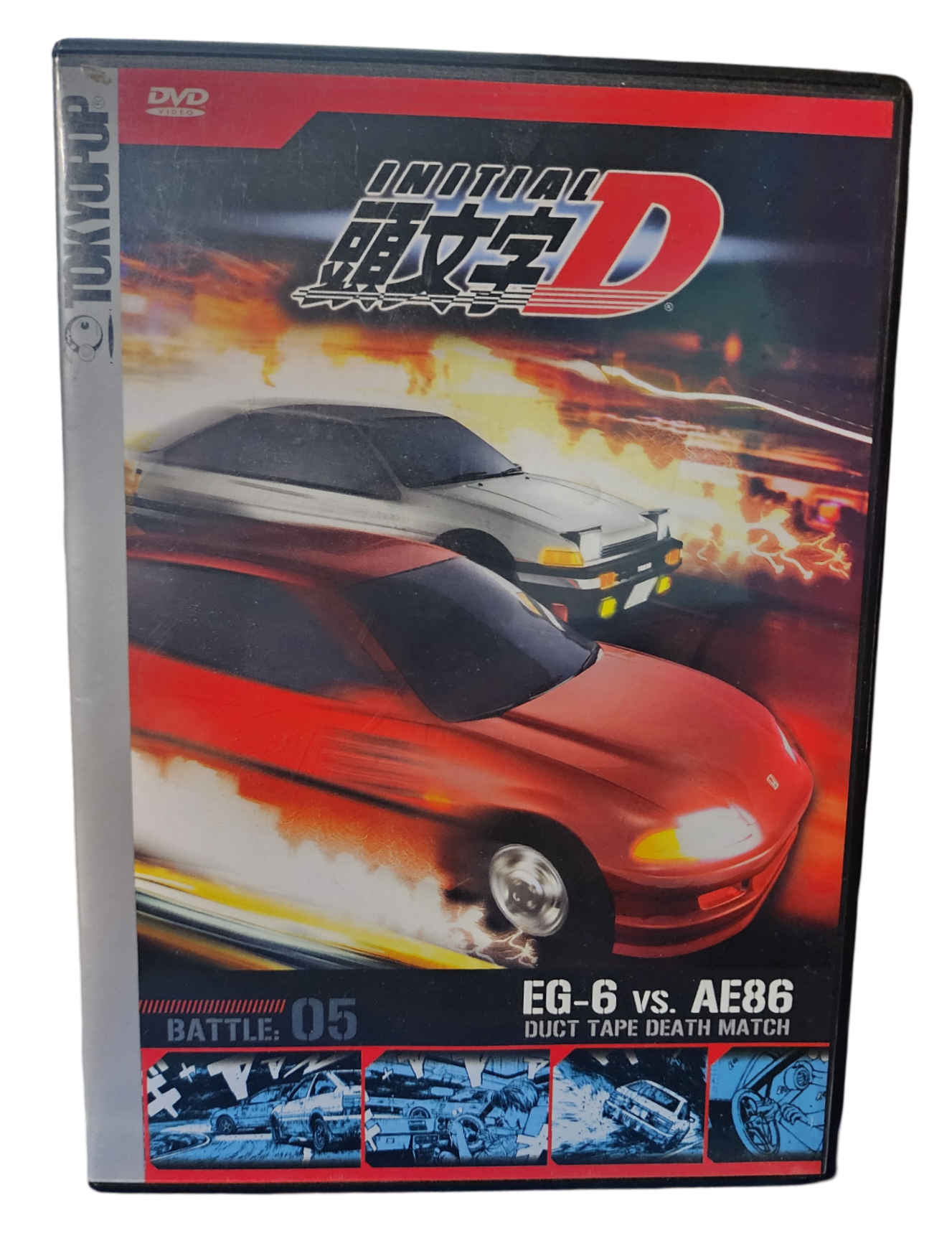 Initial D - Battle 5: Duct Tape Death Match (DVD) - High-Stakes Street Racing