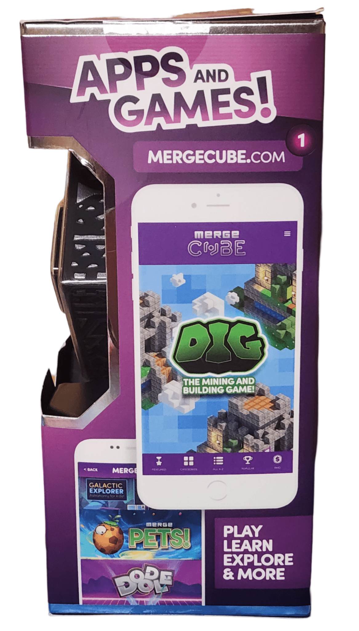 Merge Cube - Hold Holograms in Your Hand! Virtual & Augmented Reality