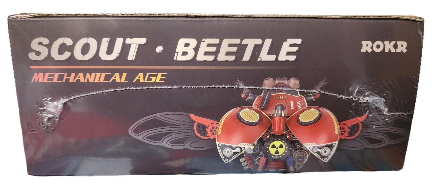ROKR Scout Beetle 3D Puzzle - DIY Mechanic Organism Series