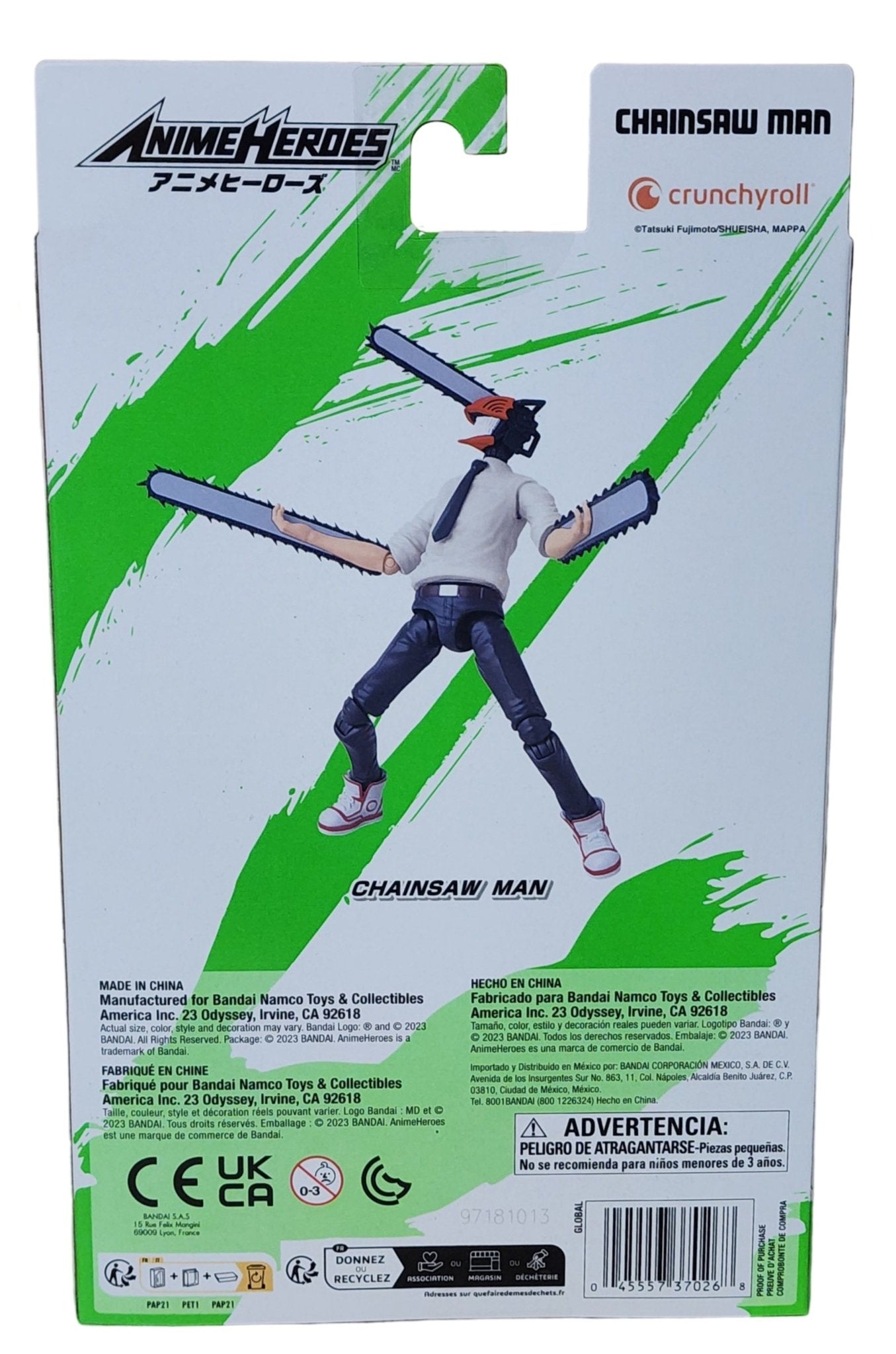 BanDai Anime Heroes: Chainsaw Man Denji Action Figure