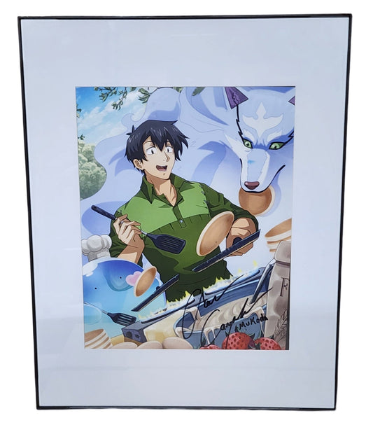 Aaron Campbell Autographed 8 x 10 Print - Renowned Anime Voice Actor