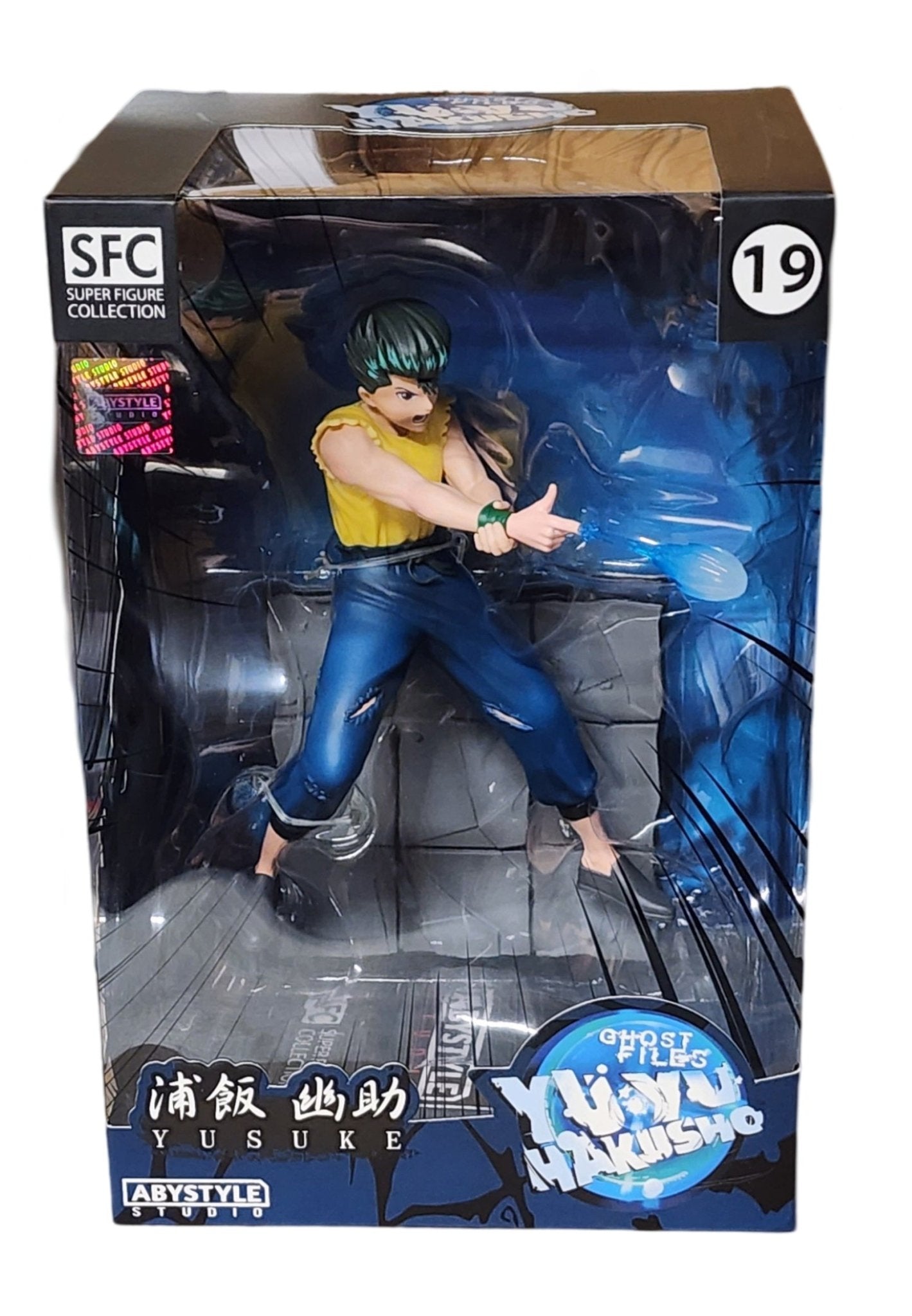 ABYSTYLE SFC 19 Yusuke Yu Yu Hakusho Figure - 17 cm PVC Collectible