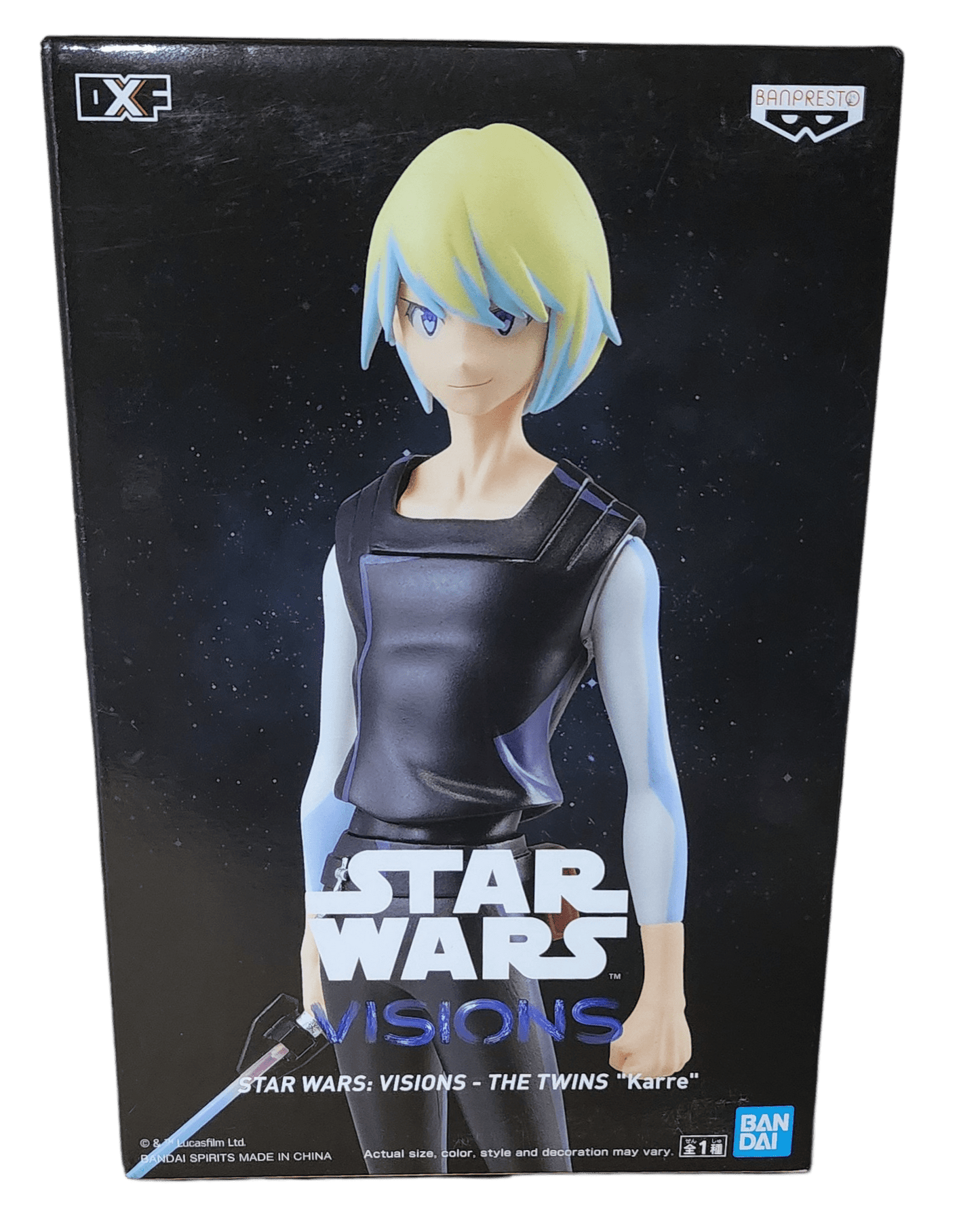 Star Wars: Visions DXF Karre (The Twins) Action Figure by Banpresto