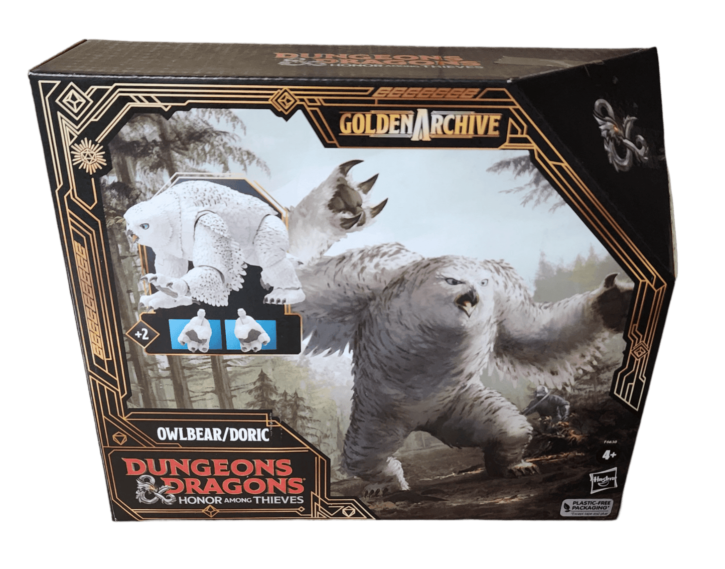 Hasbro Dungeons & Dragons Owlbear/Doric Action Figure - 6-Inch Scale