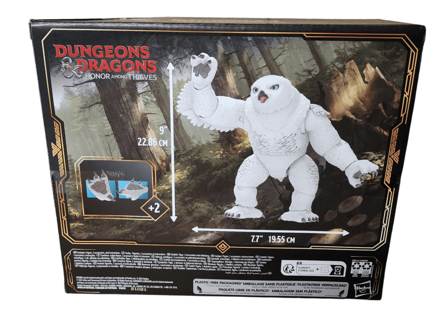 Hasbro Dungeons & Dragons Owlbear/Doric Action Figure - 6-Inch Scale