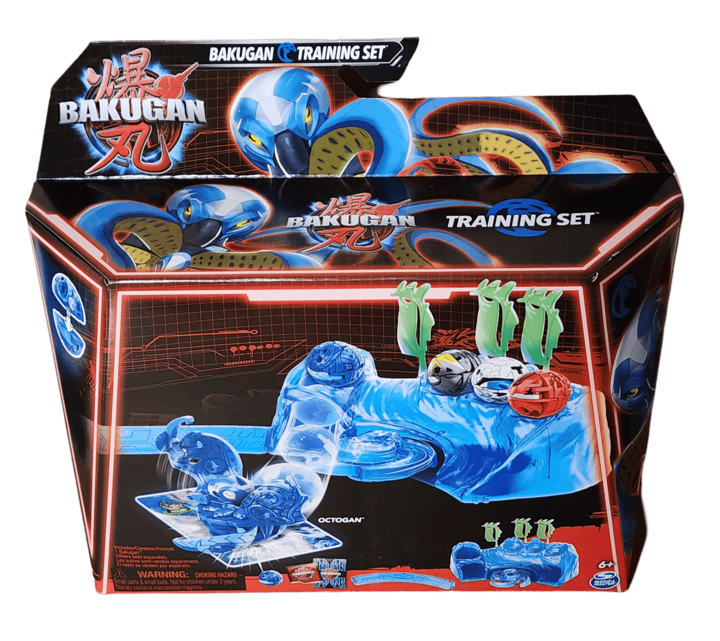 Bakugan Training Set with Octogan - Aquatic Clan Themed