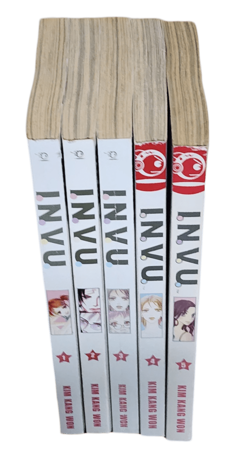 I.N.V.U. Manhwa Series by Kim Kang-won (Volumes 1-5) – English Manga