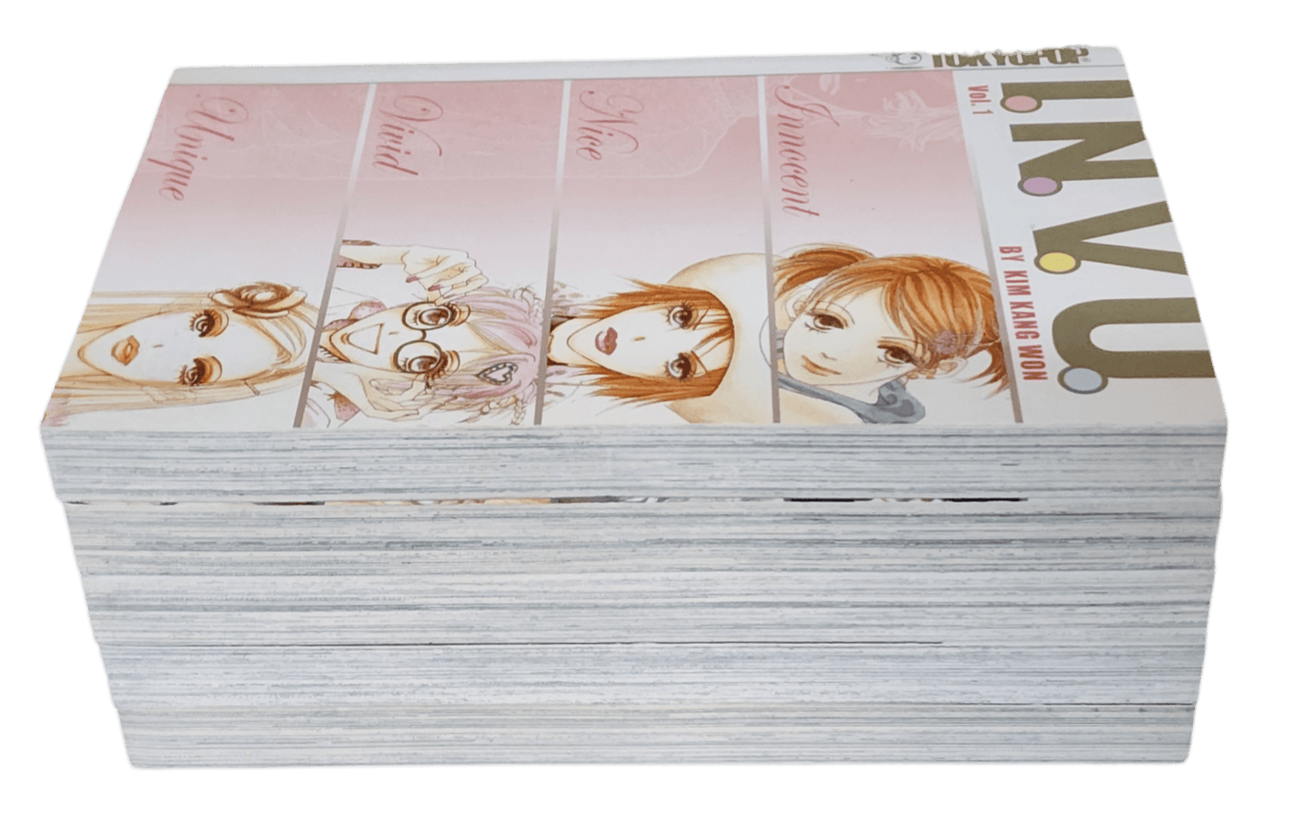 I.N.V.U. Manhwa Series by Kim Kang-won (Volumes 1-5) – English Manga