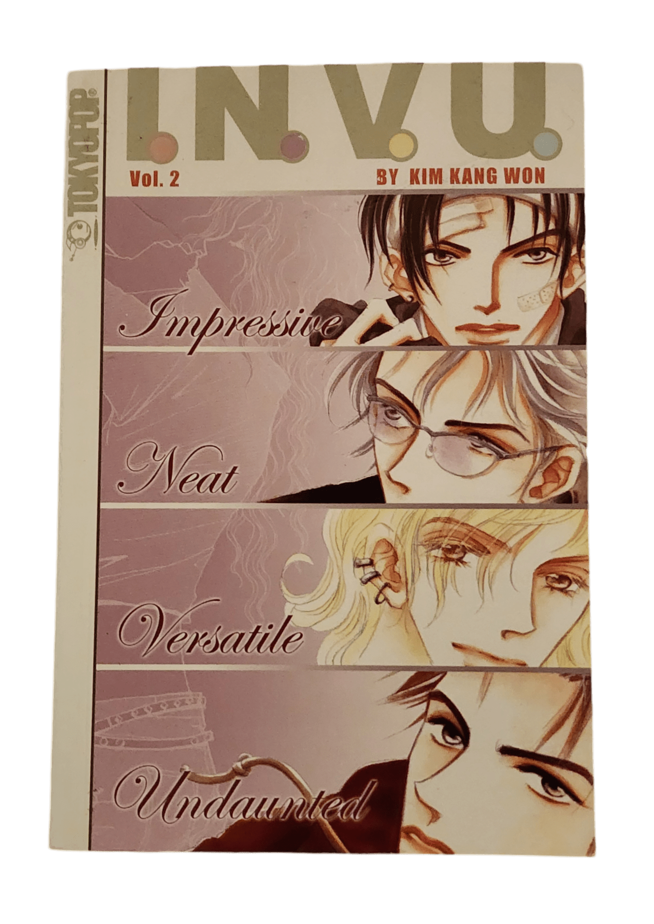 I.N.V.U. Manhwa Series by Kim Kang-won (Volumes 1-5) – English Manga