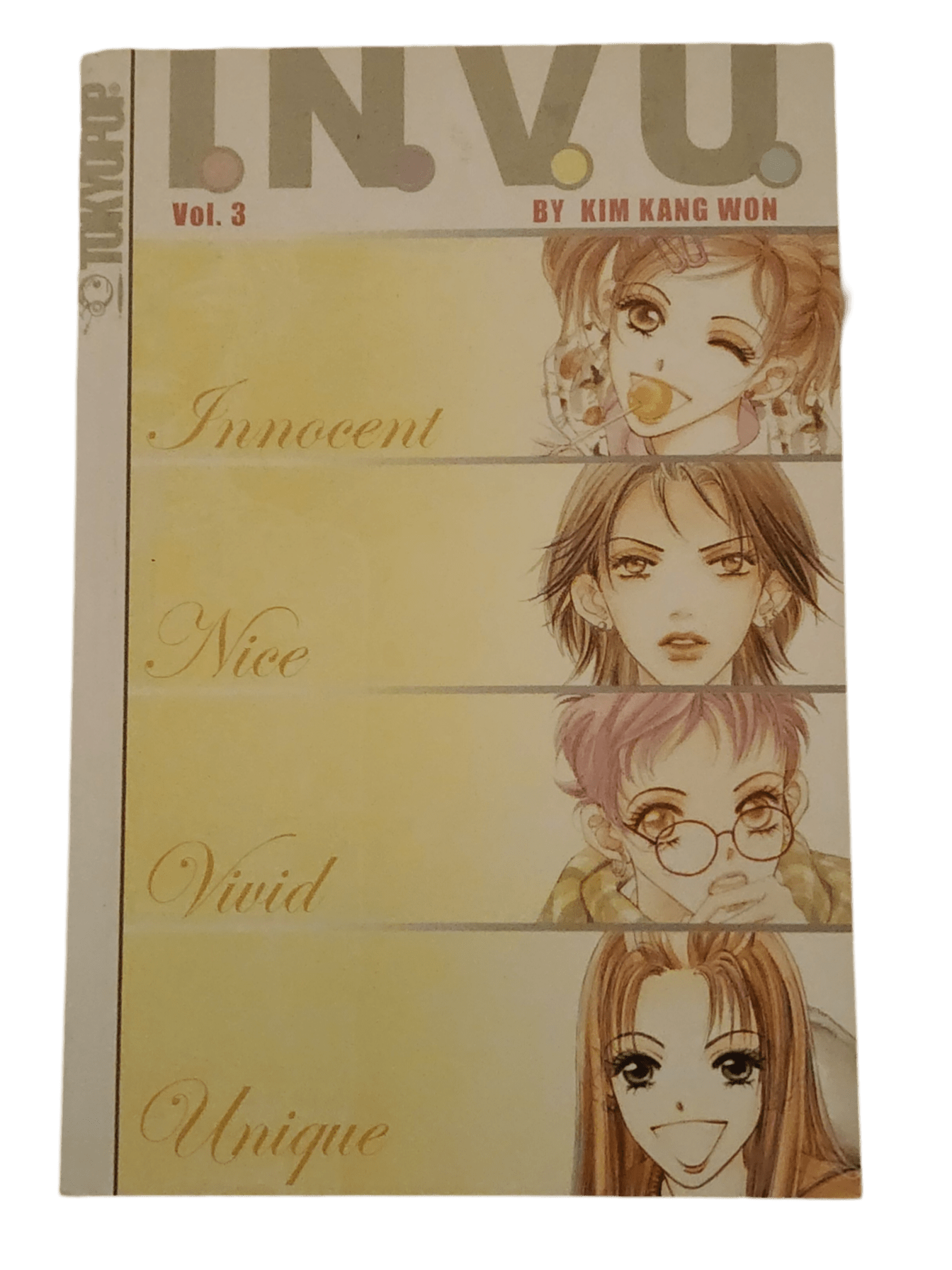 I.N.V.U. Manhwa Series by Kim Kang-won (Volumes 1-5) – English Manga