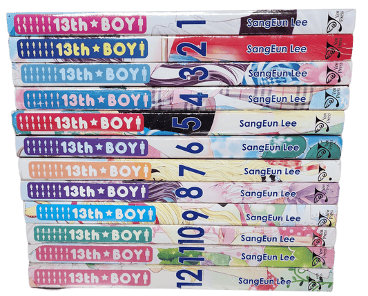 13th Boy Vol 1-12 by SangEun Lee Manhwa English Manga Complete Series