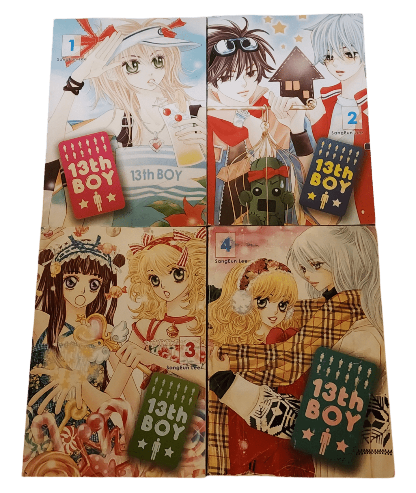 13th Boy Vol 1-12 by SangEun Lee Manhwa English Manga Complete Series