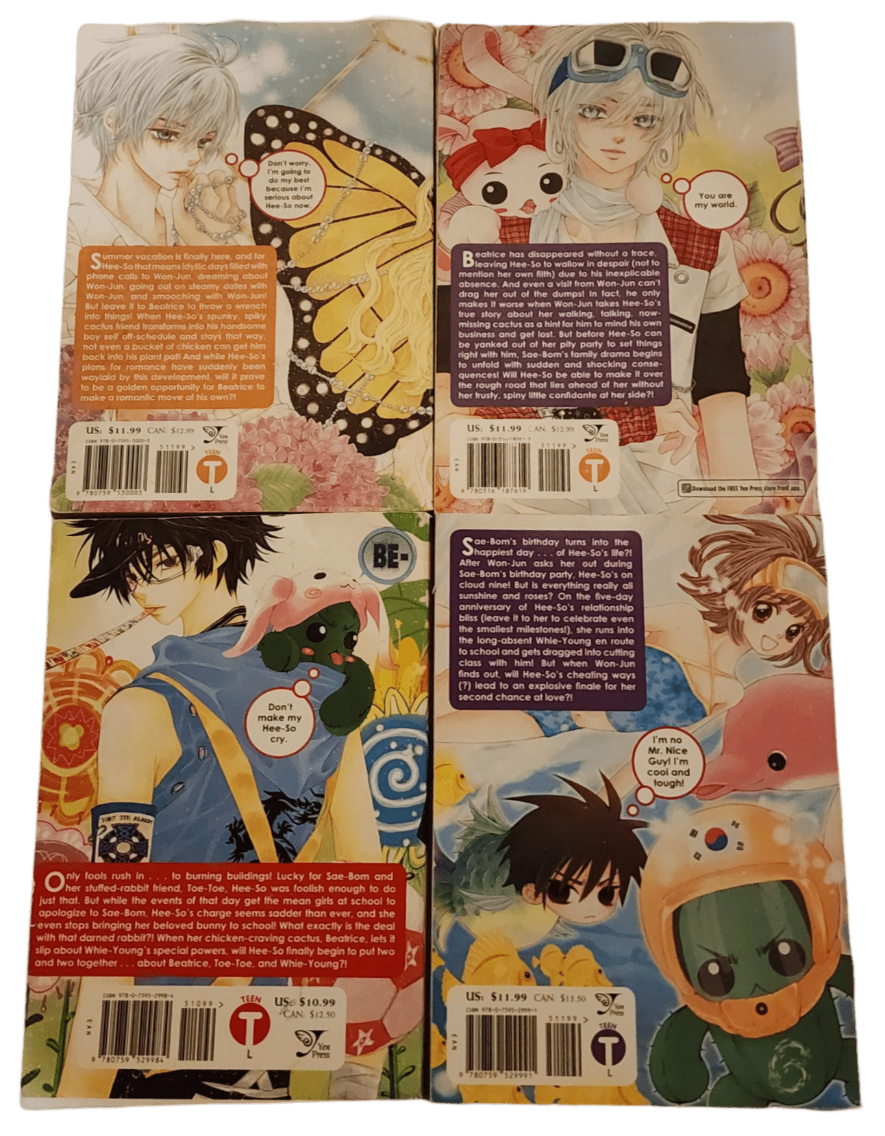 13th Boy Vol 1-12 by SangEun Lee Manhwa English Manga Complete Series