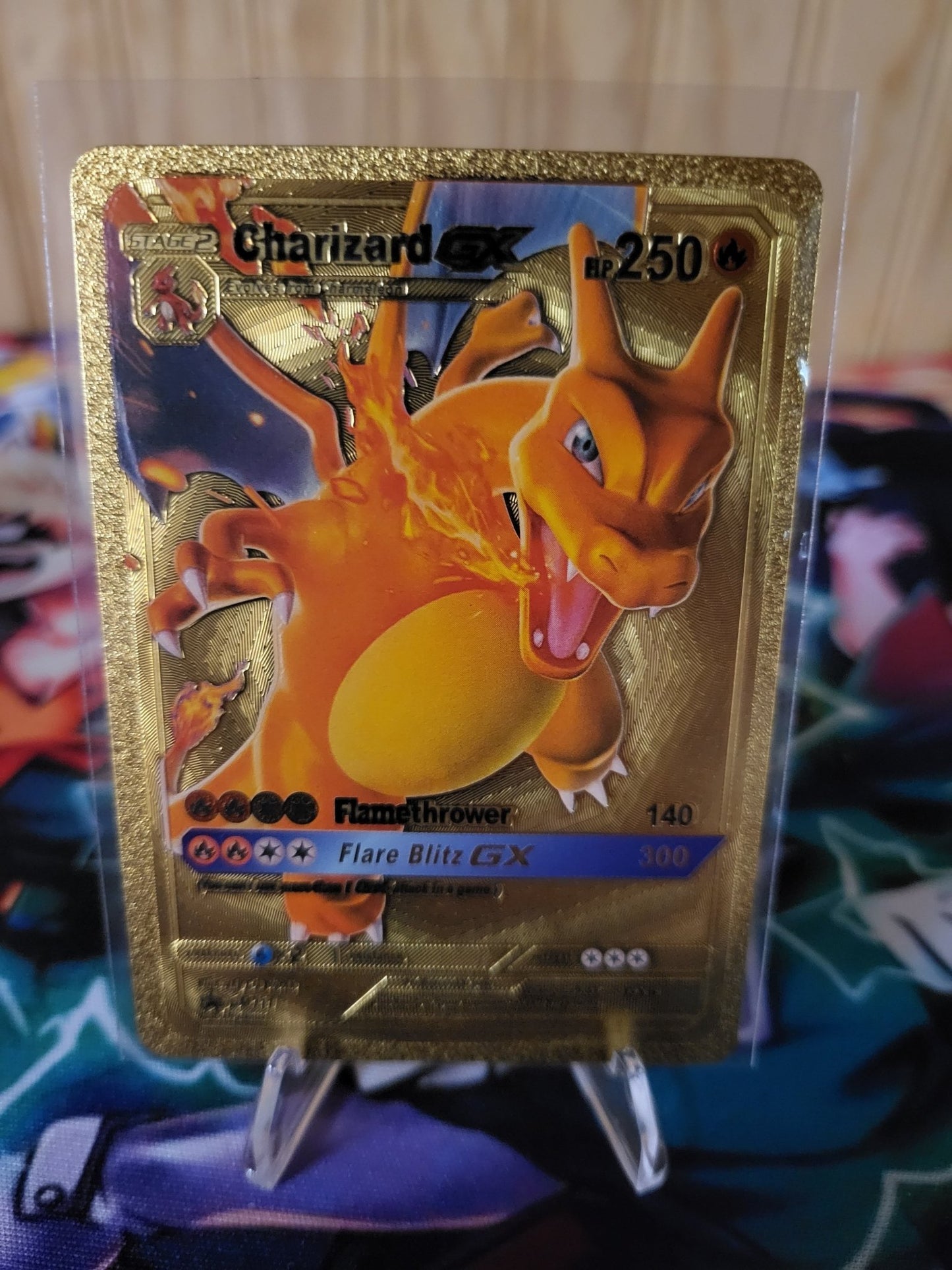 Gold Foil Pokemon Cards. 110 cards in sealed box.