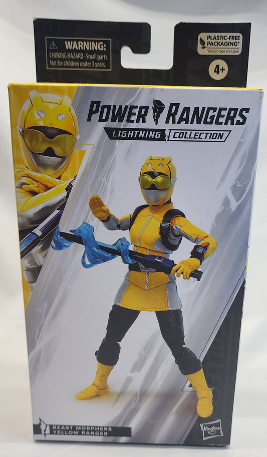 Beast Morphers Yellow Ranger - Power Rangers Lightning Collection Wave 13 Action Figure