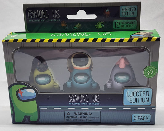 AMONG US Ejected Edition. 3 Pack. New!