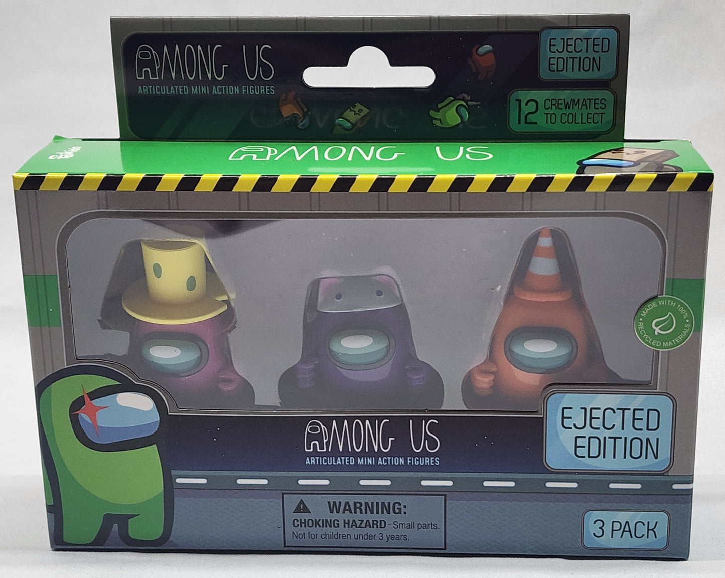 AMONG US Ejected Edition. 3 Pack. New!