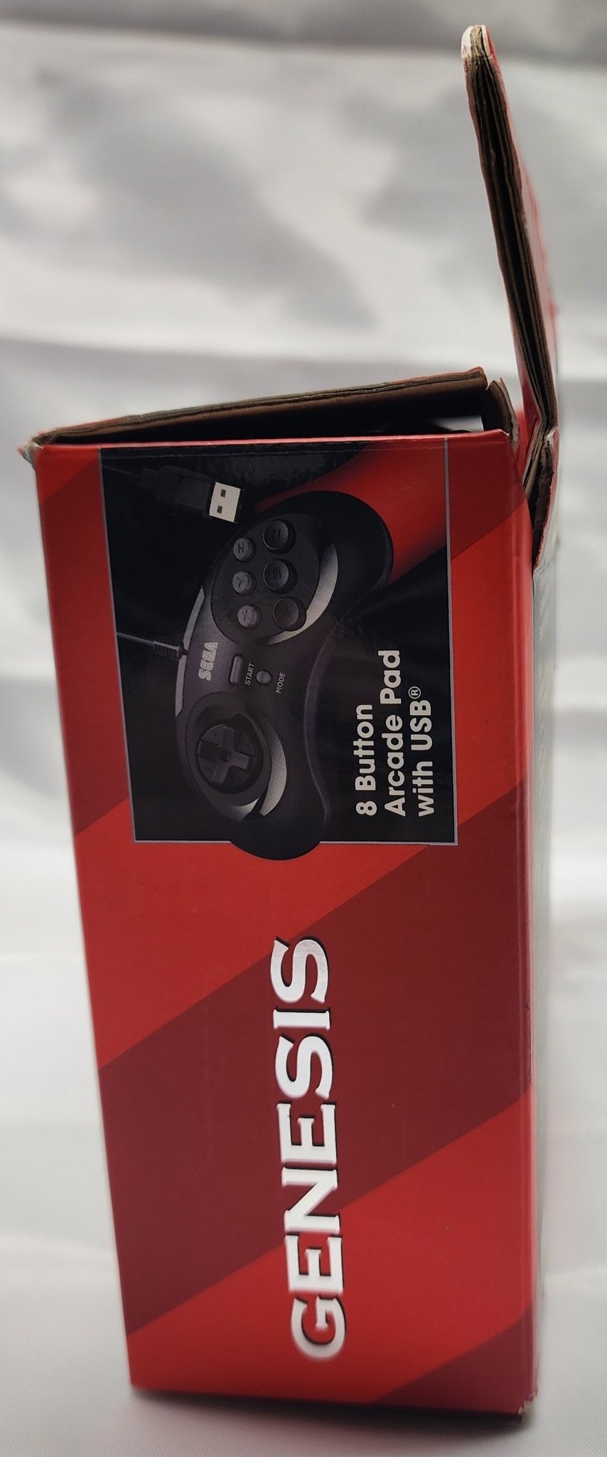 Retro-Bit Official USB Controller 6-Button. Sega Genesis.