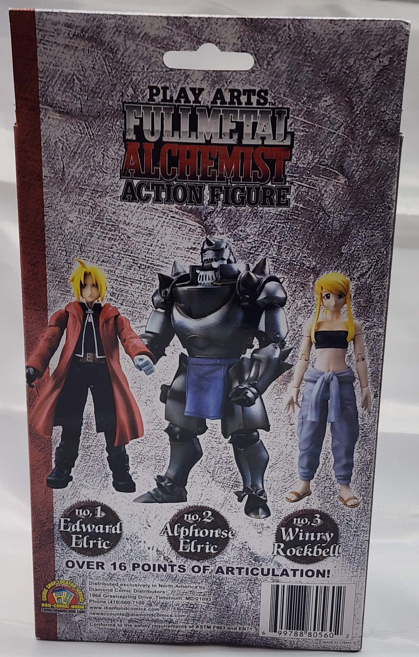 Fullmetal Alchemist: Edward Elric Play Arts Action Figure by Square Enix