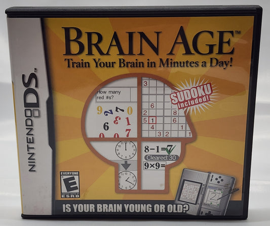 Nintendo DS:  BRAIN AGE