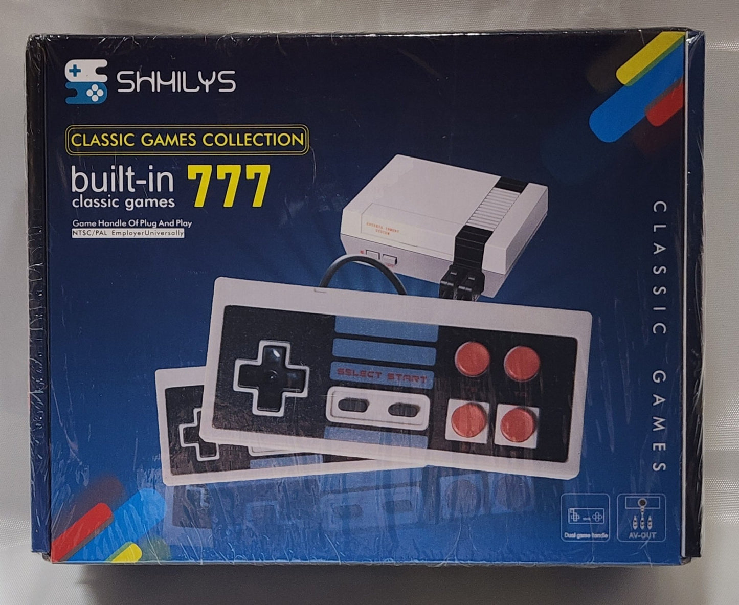 SHMILYS Classic Mini Console 8-Bit Video Retro Game System. NEW