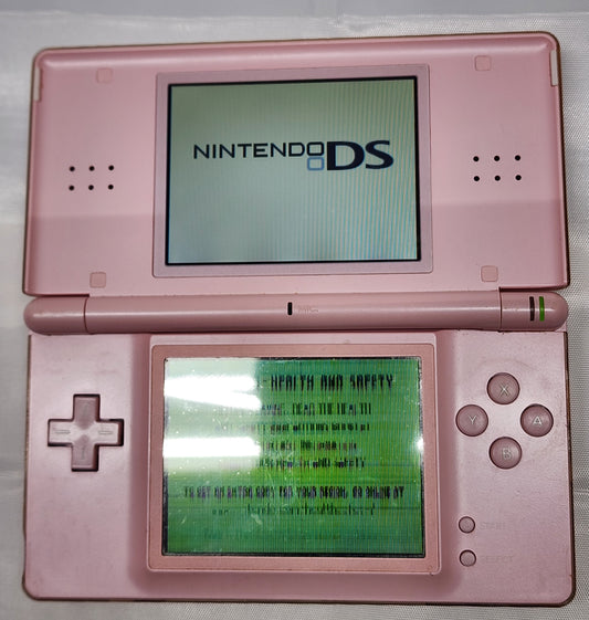 Parts Only Pink DS Lite Console.  No Charger Or Stylus Included. Parts Only