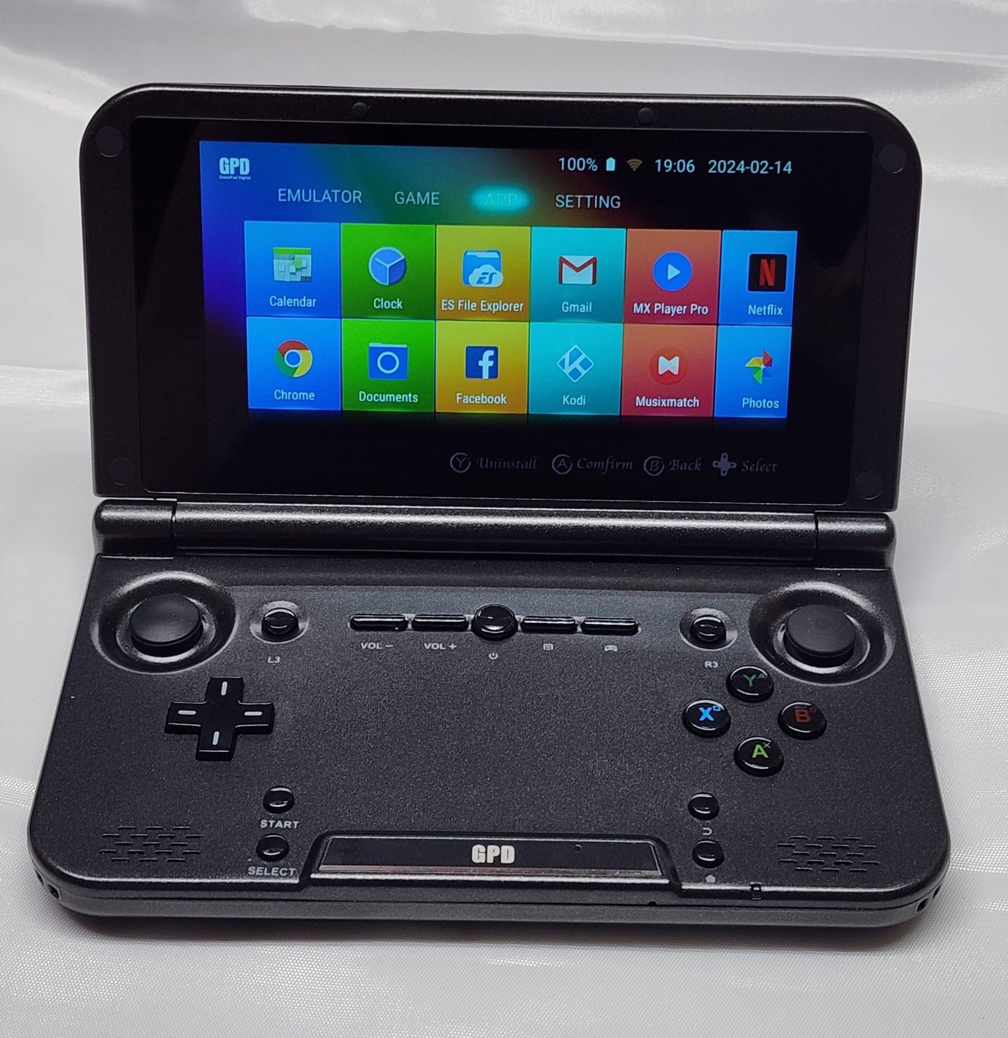 GPD XD Plus Handheld Gaming Console 5" Touchscreen. Used