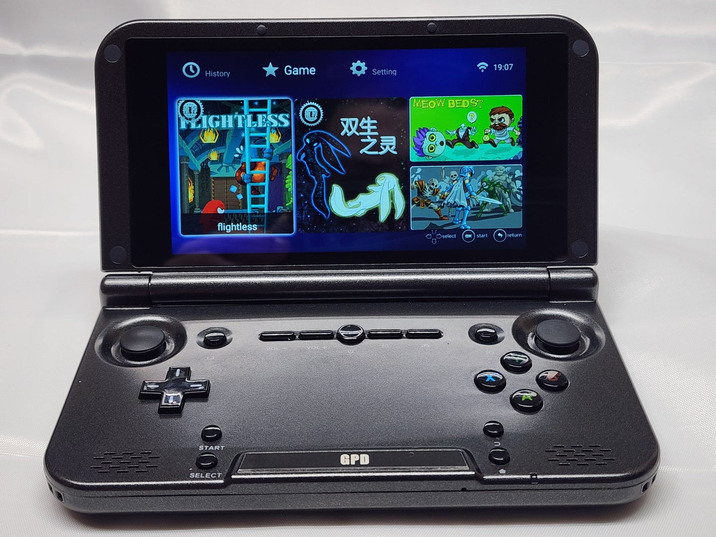 GPD XD Plus Handheld Gaming Console 5" Touchscreen. Used