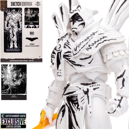 Entertainment Earth Exclusive: Azrael Curse of the White Knight Sketch Gold Label 7-Inch Action Figure