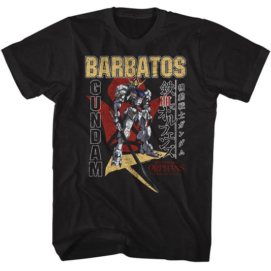 Gundam Barbatos Black T-Shirt – American Classics Licensed Apparel